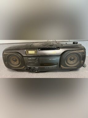 Vintage 1990's JVC RC-X320 Portable AM/FM/CD/Tape Boombox Tested All Works